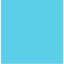 Fargefilter GLACIER BLUE - B=1.22 x 7.62 meter (hel rull)