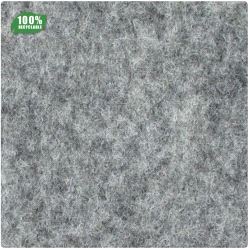 Scenefilt Expostyle, B=200cm 300g/m² Polypropylen Bfls-1 Light Grey (0985) w/film L=50m