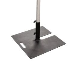 Tank Trap (600x600mm) Doughty T54250 - black