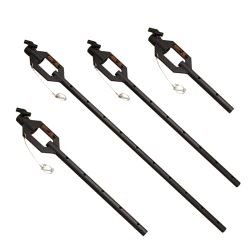 Adjustable Drop Arm (500mm) Doughty T45612 wll 100 kg - black