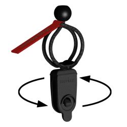 G-Quick 2.0 fastener for flying bars Ø 50-60 mm - red