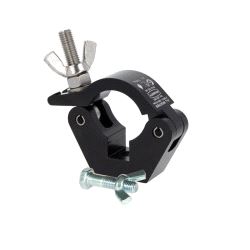 All Weather Slimline Hook Clamp, Doughty IP58011 wll 750 kg - black