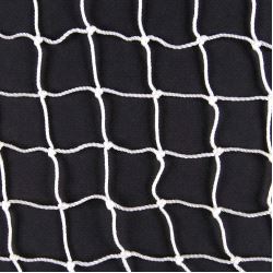 Scenenett 30x30mm - B300cm 130g/m² Nylon B1 hvit - meter