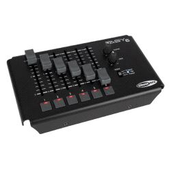 Lysbord, Showtec Easy 6, Mobile 6 ch DMX controller (5-pin DMX)