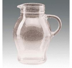 Effektglass Gero, vannmugge - klar 1 liter (6 stk)