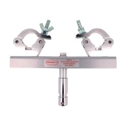 Fixed Truss Adaptor, cc 150-250mm Doughty T57210 wll 200 kg - silver