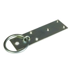 Ceiling Plate w/ Ring (160x45mm) Doughty T65700 wll 50 kg - zinc