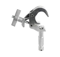 Slimline Quick Trigger Big Ben Clamp, Doughty T58332 wll 100 kg w/28mm spigot - silver