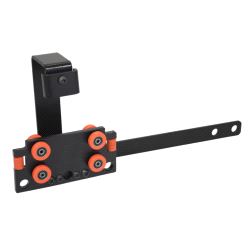 FlexRail, Førervogn m/overlapp for snor & motor, svart & rød