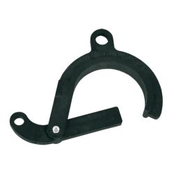 Tube Clip, Polypropylen 45 g, maks 40 kg - svart