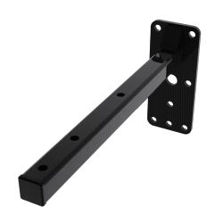 Veggbrakett Ref. 1, Universal maks 25 kg MD - svart
