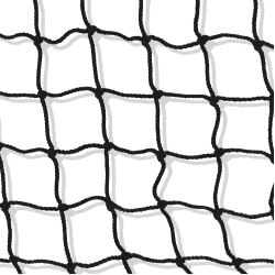 Scenenett 30x30mm - B300cm 130g/m² Nylon B1 svart - 30m