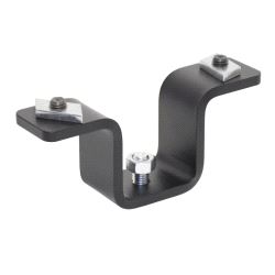 FlexRail, Takbrakett 8mm for enkel + dobbelskinne, svart