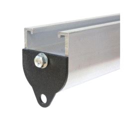 Rail End Stop Plate, Doughty T81160 - black