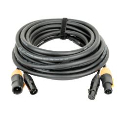Hybridkabel, DAP FP23 - True1 powerCON han/hun->XLR 5pin 3x1.5mm² L=10m