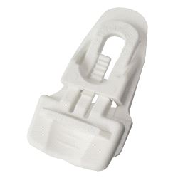 Easyfix (hold-on) klemme, L=8cm Nylon 20 g - hvit