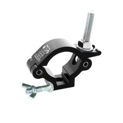 All Weather Slimline Lightweight Hook Clamp, Doughty IP58086 wll 300 kg - black