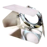 BRU: Låvedør 4-bladers, for Par 20 - sølv