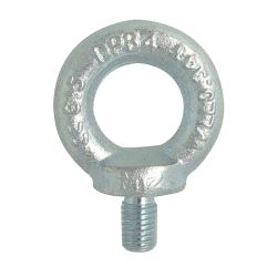 Steel Eye Bolt (M12 Large Eye) Doughty T39902 wll 340 kg DIN 580 - silver