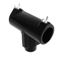 BRU: T-clamp 29mm Ref. 20, for rundt rør med Ø=29mm