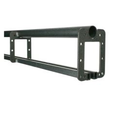 Teppeskinne rett, Six Track Straight Section 1.00m, Doughty T63708 - svart