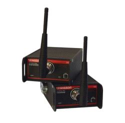 Trådløs DMX sender, Swisson CRMX, 5-pin XLR, powerCON
