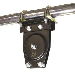 Multifix Bracket w/o U-bolts, Doughty T42860 wll 150 kg - black (sett)