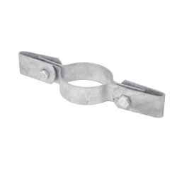 Pipeclamp Mesh Panel Clips Double, Doughty T17100 - silver