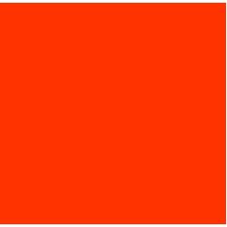 Fargefilter FLAME RED - B=1.22 x 7.62 meter (hel rull)