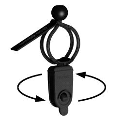 G-Quick 2.0 fastener for flying bars Ø 50-60 mm - black