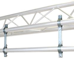 Pipe to Pipe Clamp (cc 225mm) Doughty T30900 wll 220 kg - silver