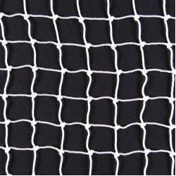 Scenenett 20x20mm - B300cm 130g/m² Nylon B1 hvit - meter