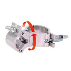 Super Lightweight (25mm) to Atom Swivel Combo, Doughty T58132 wll 100 kg - silver