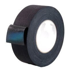 Tekstiltape (vevforsterket teip) B50mm rull á 50m - svart