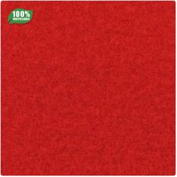 Scenefilt Expostyle, B=200cm 300g/m² Polypropylen Bfls-1 Brick Red (9312) w/film L=50m