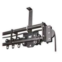 Six Track-Line Operated Kit (8m) Doughty T63912 - black