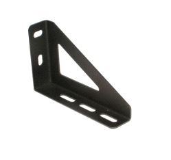 Studio Rail Slotted Wall Bracket, Doughty T84105 - 200mm (single rail) wll 25 kg - black