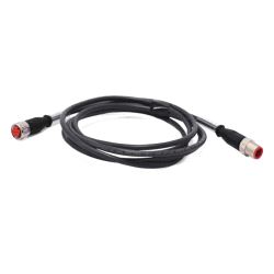 FlexRail, endestoppkabel med kontakter - L=2m