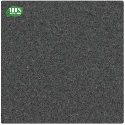 Scenefilt Expostyle, B=200cm 300g/m² Polypropylen Bfls-1 Graphite (0965) w/film L=50m