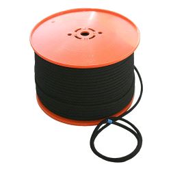 Tau, Kevlar 1.220 daN Ø8mm rull á 200m - black
