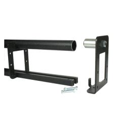 Bolt On End Plate, Doughty T63765 - black