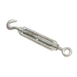 Hook and Eye Strainer (M10 x150mm) Doughty T39600 wll 440 kg - silver