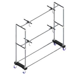 Meatrack Trolley, Doughty G3507 B=250cm - natural finish