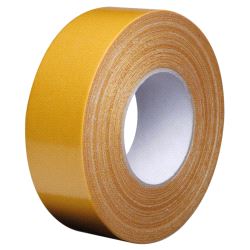 Tosidig tape, B50mm rull á 25m, farge: cream