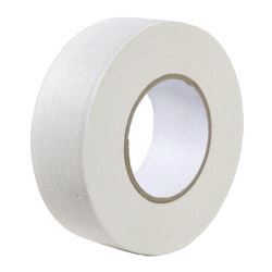 Gaffatape, waterproof (polyeth/spun) 50mm x 50m, hvit matt