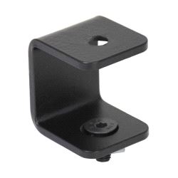 FlexRail  U-shape takbrakett, kreves ved førervognsoverlapp, svart